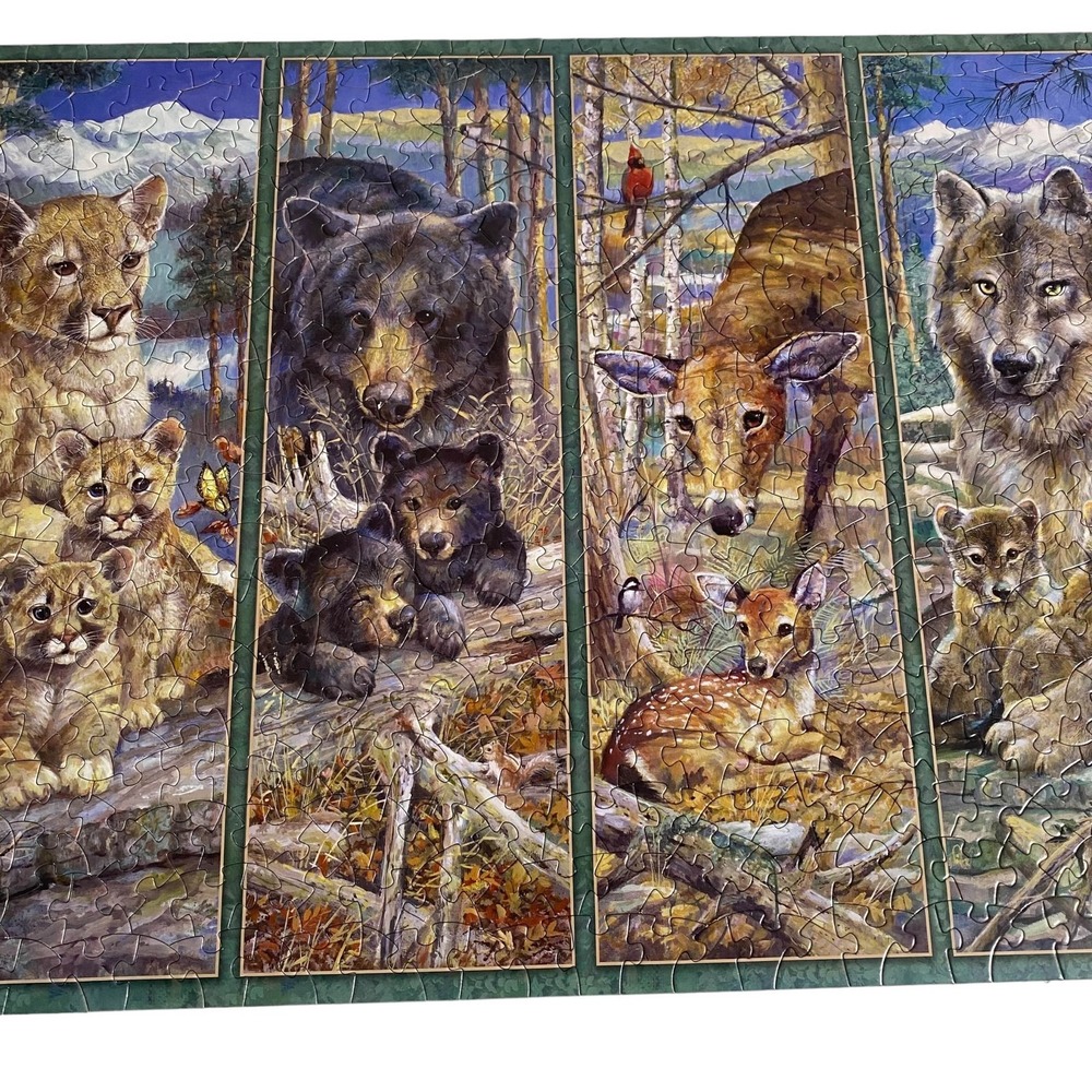 Bits And Pieces Pride Of The Forest Ruane Manning 500 Pieces Puzzle Complete